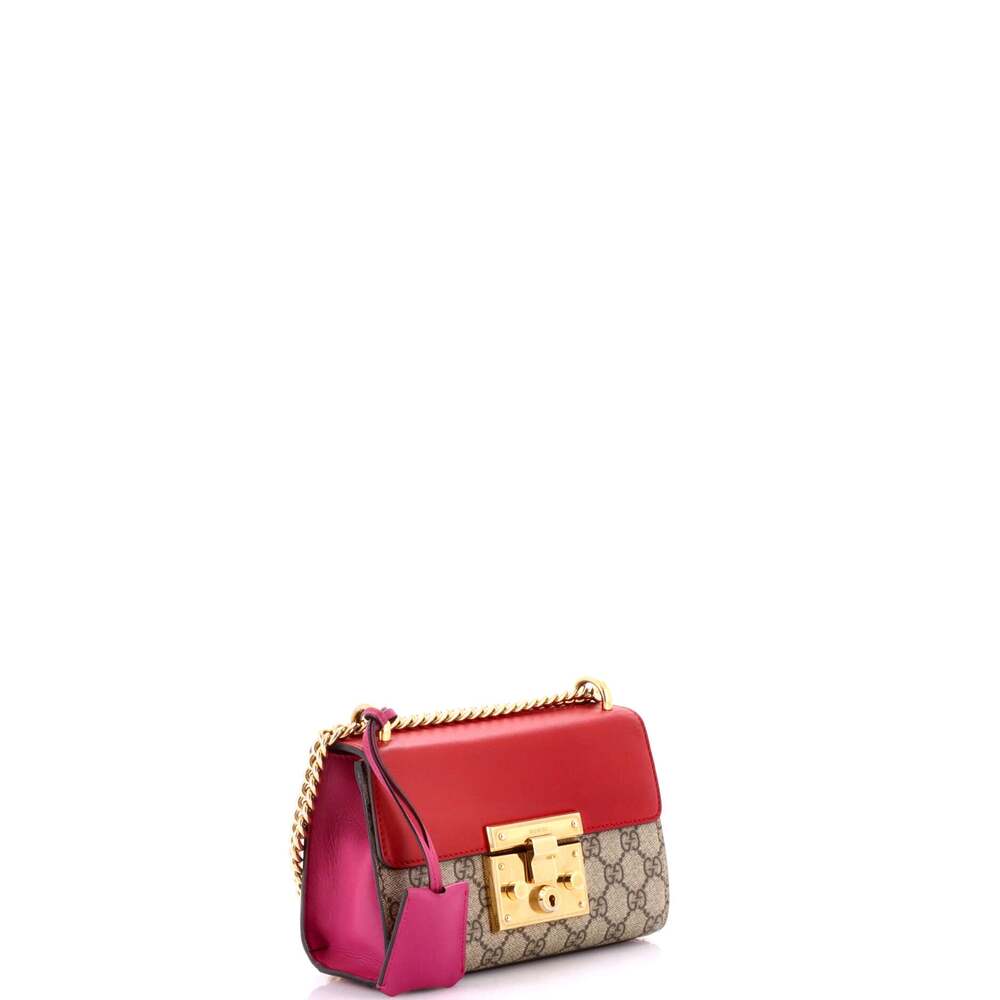 Gucci Padlock Shoulder Bag Gg Coated #237160G79B - Picture 2 of 8
